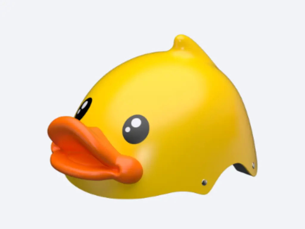 B.Duck Luminescent Riding Helmet