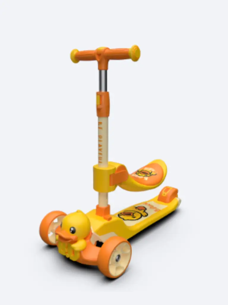 Best Two Front Wheel Scooter mit 3D Entenkopf