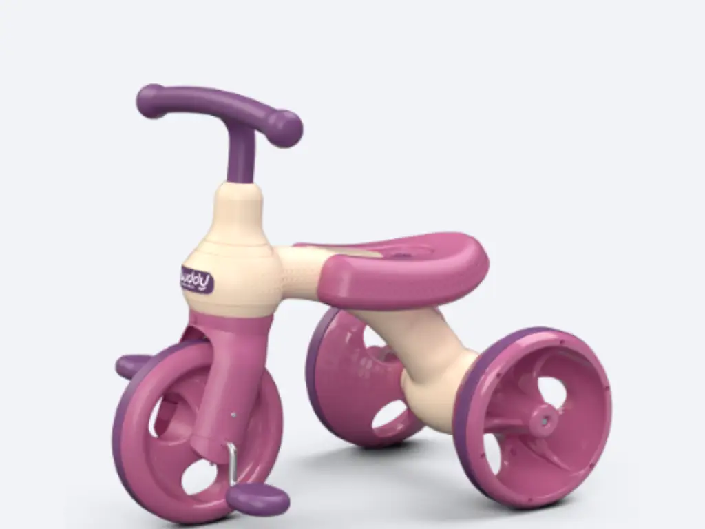 Option 3 Lilac Learner Balance Bike for Toddlers