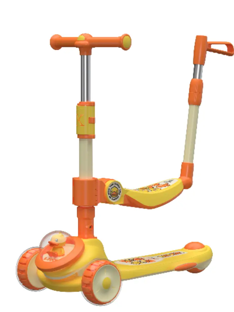 scooter b duck con asa para padres