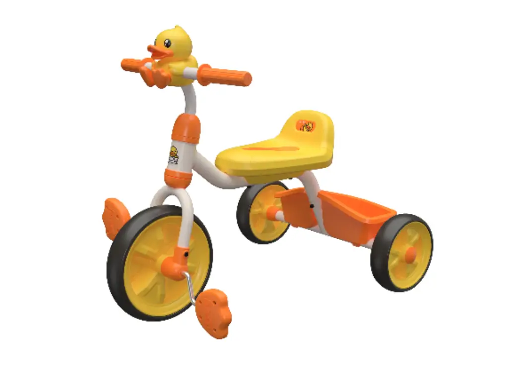 b tricycle canard avec panier